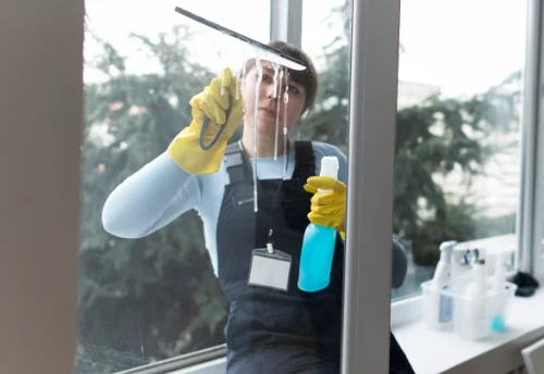 Nettoyage de vitres intérieures et extérieures à Deux-Verges
